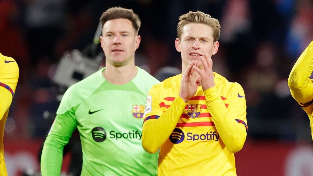 დე იონგი და ტერ შტეგენი "ბარსას" ისევ უნდა დაეხმარონ