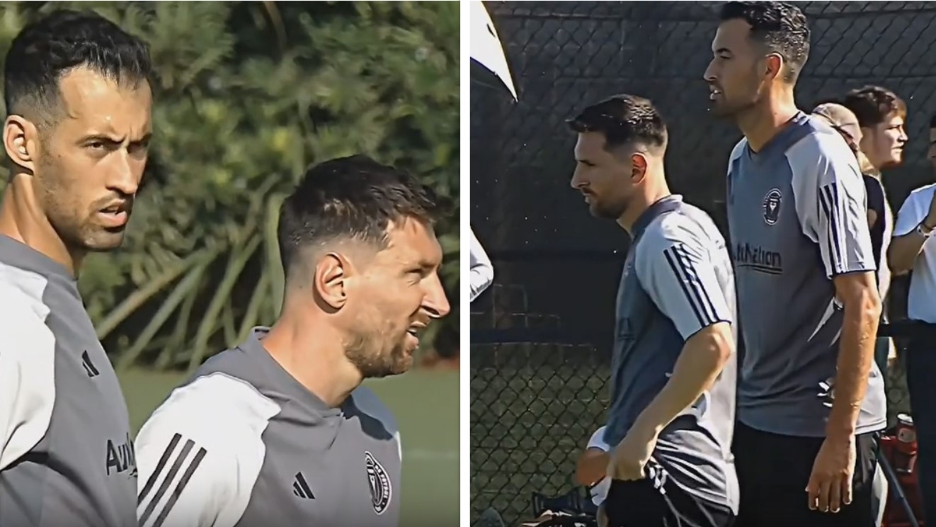 VIDEO: ძველი მეგობრები ისევ ერთად - მესიმ და ბუსკეტსმა "ინტერ მაიამიში" პირველი ვარჯიში ჩაატარეს