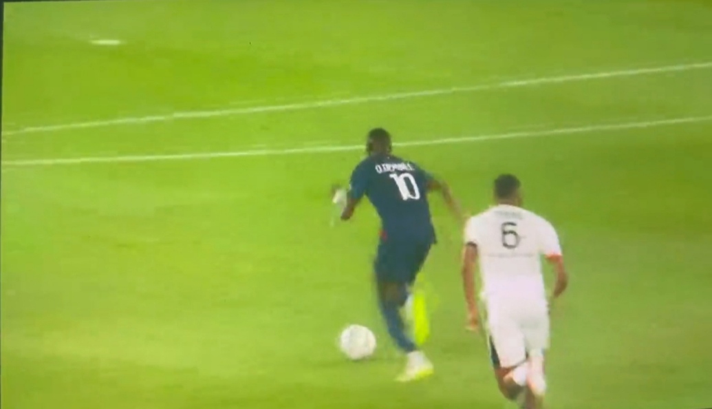 VIDEO: კლასიკური დემბელე - მომენტი "პსჟ-ს" მატჩიდან