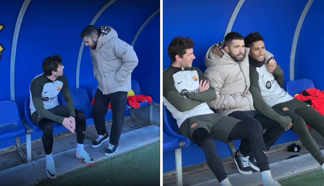 VIDEO: ვიზიტი "ბარსელონაში" - ალბამ ძველი თანაგუნდელები მოინახულა